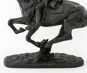 Frederic Remington "Trooper of the Plains" Bronze (9859445686579)