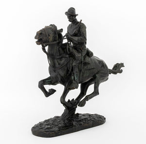 Frederic Remington "Trooper of the Plains" Bronze (9859445686579)