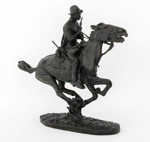 Frederic Remington "Trooper of the Plains" Bronze (9859445686579)