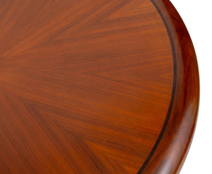 I.M. Pei Postmodern Mahogany Dining Table (9734630244659)