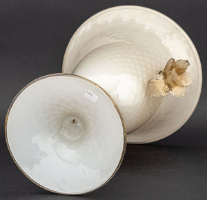 Gabbiani Venezia Murano Gold-Flecked Glass Vase (9775739765043)