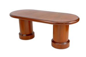 I.M. Pei Postmodern Mahogany Dining Table (9734630244659)
