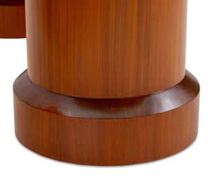 I.M. Pei Postmodern Mahogany Dining Table (9734630244659)