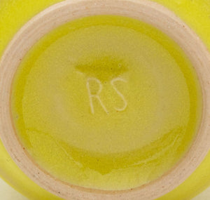 Rupert Spira Yellow Glazed Stoneware Sake Set, 7 (9778449908019)