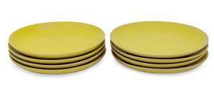 Rupert Spira Yellow Glazed Stoneware Plates, 8 (9778470158643)