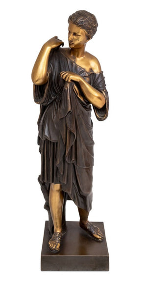Classical Gilt & Patinated Bronze of a Woman (9804708839731)