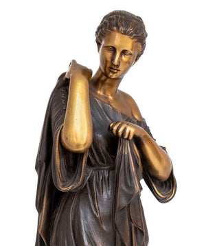 Classical Gilt & Patinated Bronze of a Woman (9804708839731)