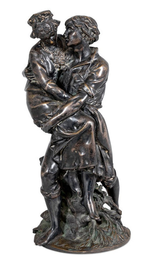 Tiffany & Co. Luca Madrassi Jeune Couple Bronze (9804718211379)