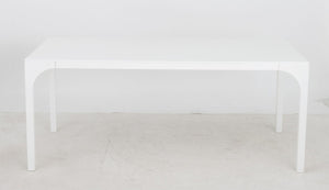 Italian Modern Minimalist White Dining Table (9846978150707)