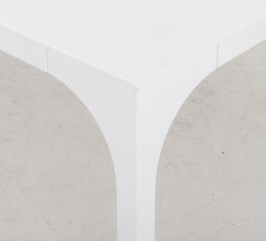 Italian Modern Minimalist White Dining Table (9846978150707)