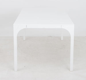 Italian Modern Minimalist White Dining Table (9846978150707)