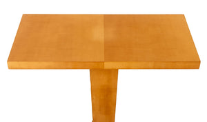 Art Deco Style Pearwood Console Table (8373150122291)