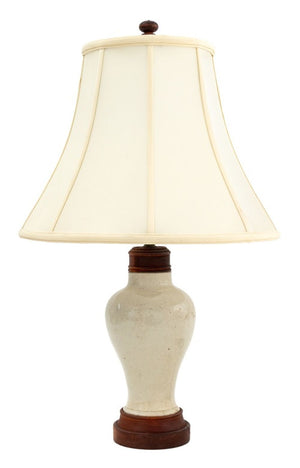 Chinese Glazed Stoneware Vase as Lamp (9808357163315)