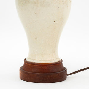 Chinese Glazed Stoneware Vase as Lamp (9808357163315)