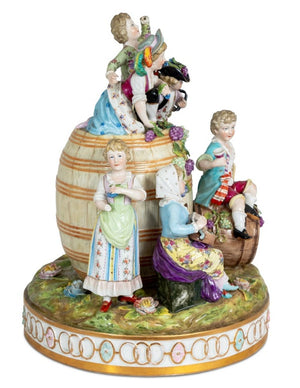 German Thieme Porcelain Figural Group (9767008174387)
