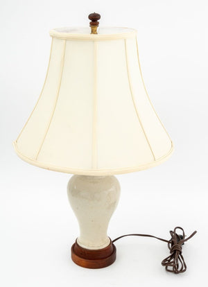 Chinese Glazed Stoneware Vase as Lamp (9808357163315)