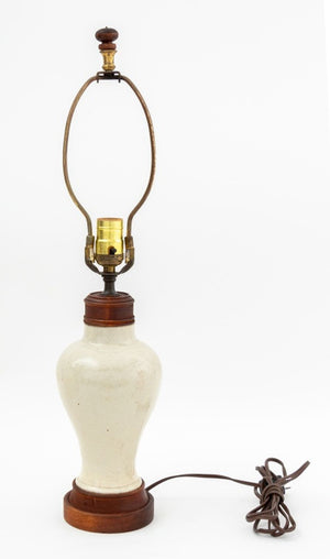 Chinese Glazed Stoneware Vase as Lamp (9808357163315)