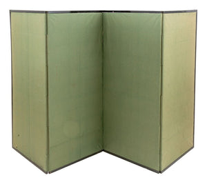 Japanese Ink and Watercolor 4-Panel Floor Screen (9770046161203)