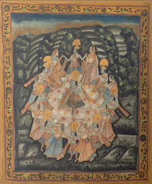 Indian Pichwai Painting, 19th C. (9846980706611)