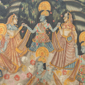 Indian Pichwai Painting, 19th C. (9846980706611)
