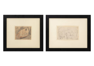 Oscar F. Bluemner Landscape Studies Mixed Media, 2