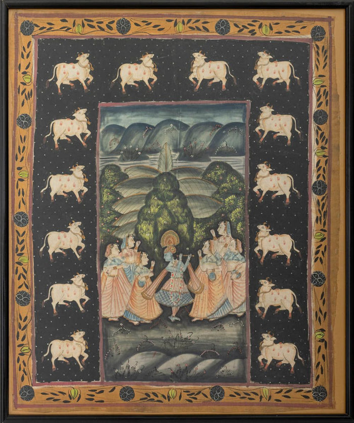 Indian Pichwai Painting, 19th C.