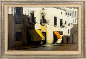 M.W. Huggins "La Blanco" Oil on Canvas (9893209178419)