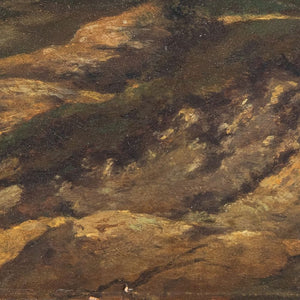 Barbizon School Pastoral Scene Oil, 19th C. (9767015645491)