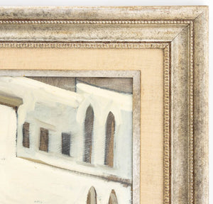 M.W. Huggins "La Blanco" Oil on Canvas (9893209178419)