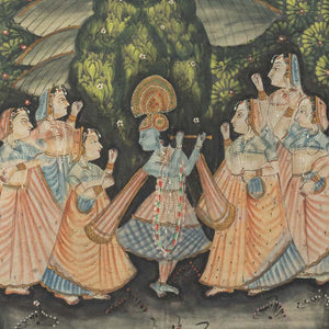 Indian Pichwai Painting, 19th C. (9846982770995)