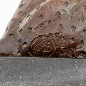 Donald Greig Seated Cheetah Bronze Sculpture (9738517381427)