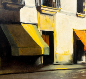 M.W. Huggins "La Blanco" Oil on Canvas (9893209178419)