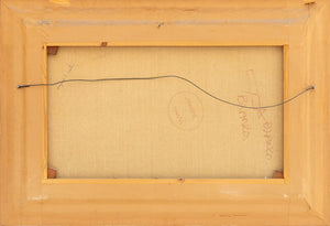 M.W. Huggins "La Blanco" Oil on Canvas (9893209178419)
