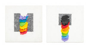 Elfi Schuselka Abstract Composition Mixed Media, 2