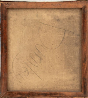 James Otis Burnley Seated Nude Oil, ca. 1940 (9767020265779)