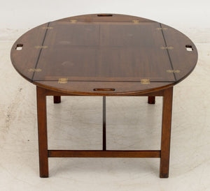 Campaign Style Mahogany Butler's Table (9842633376051)