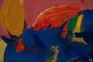 Contemporary School Abstract Mixed Media on Canvas (9738812850483)
