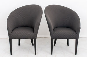 Postmodern Asymmetrical Armchairs, Pair (9738551099699)