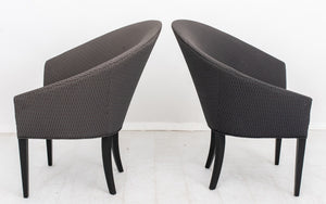 Postmodern Asymmetrical Armchairs, Pair (9738551099699)