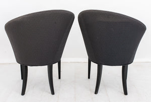 Postmodern Asymmetrical Armchairs, Pair (9738551099699)