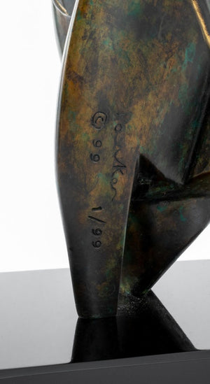 Ronald K. Parker "Love" Bronze Sculpture, 1999 (9759986942259)