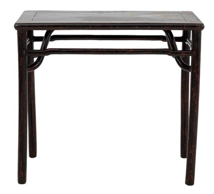 Chinese Black Lacquered Altar Table