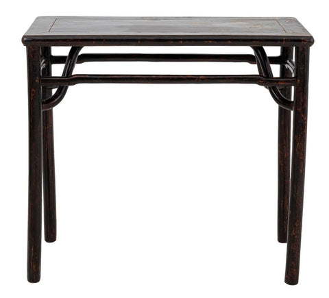 Chinese Black Lacquered Altar Table
