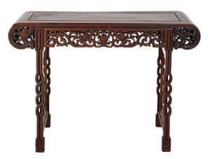 Chinese Pierced Hardwood Altar Table (9894637109555)