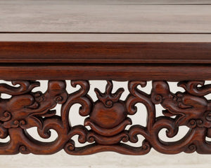 Chinese Pierced Hardwood Altar Table (9894637109555)