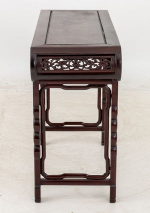 Chinese Pierced Hardwood Altar Table (9894637109555)