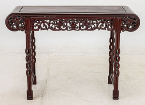 Chinese Pierced Hardwood Altar Table (9894637109555)