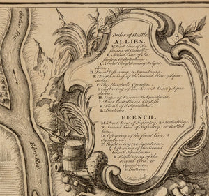 James Basire Battle Map Engravings, 5 (9804759531827)