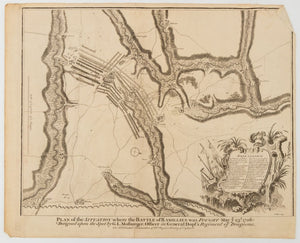 James Basire Battle Map Engravings, 5 (9804759531827)