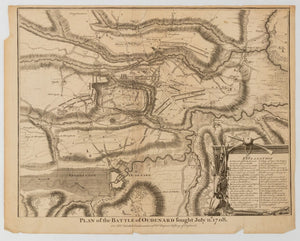 James Basire Battle Map Engravings, 5 (9804759531827)